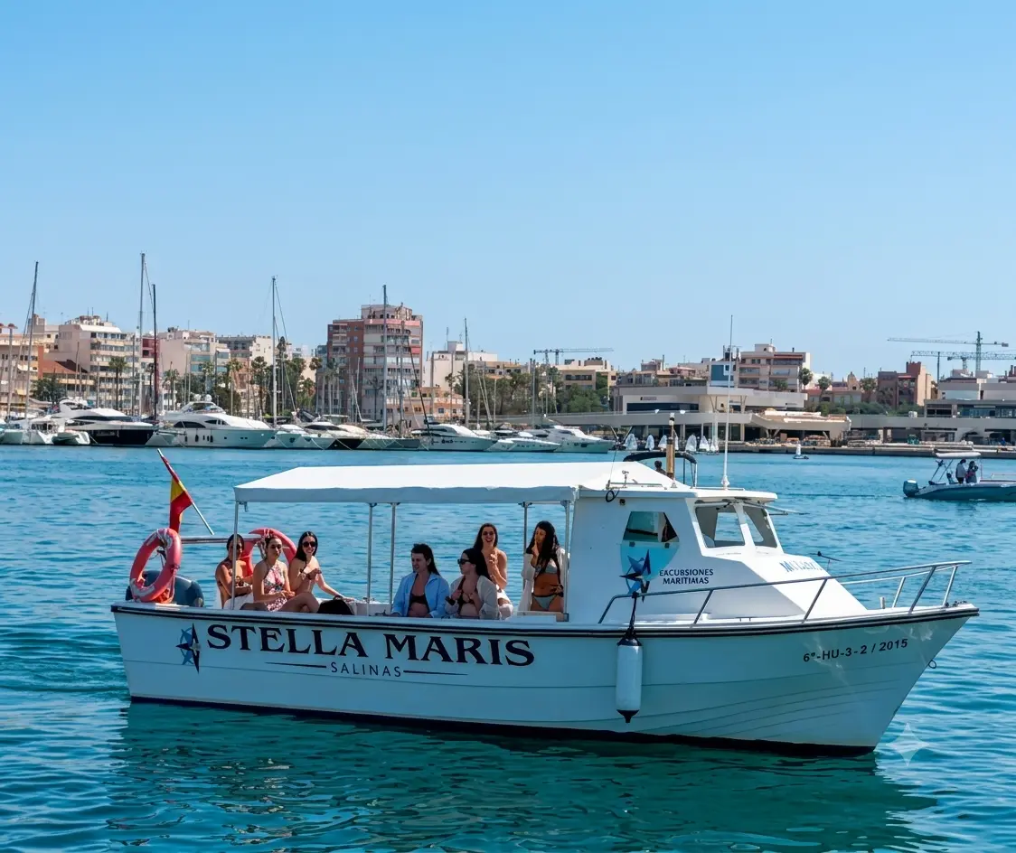 Paseo en barco Stella Maris en Torrevieja